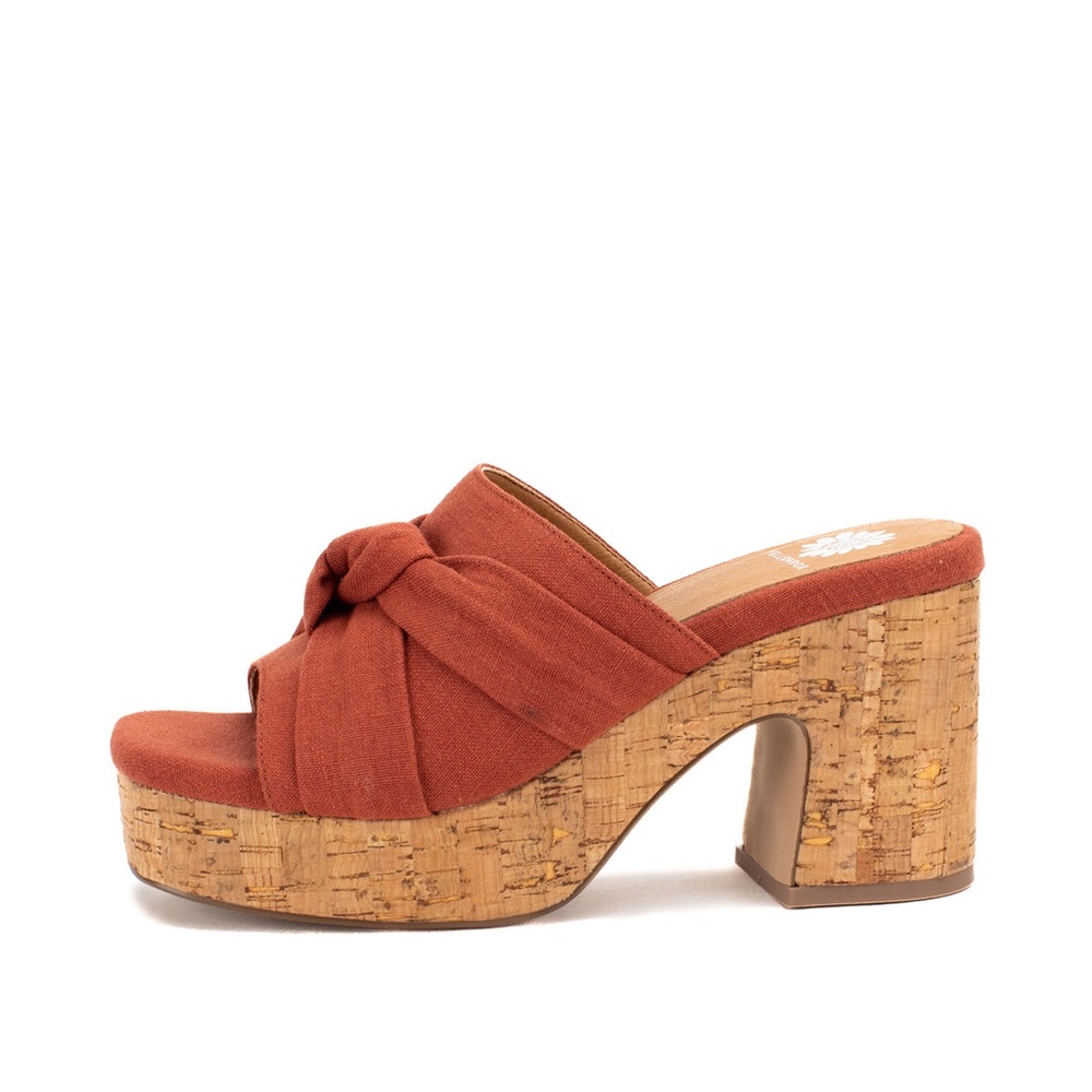 Yellowbox Ordo Platform Heel Sandals Shoes Size 8 Sienna